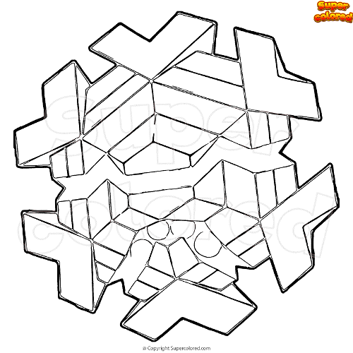 Coloring page pokemon cryogonal