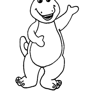 Barney and friends coloring pages printable for free download