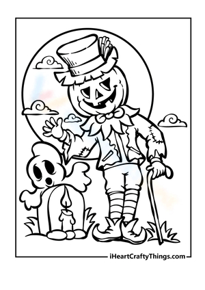 Free printable halloween coloring pages for all ages