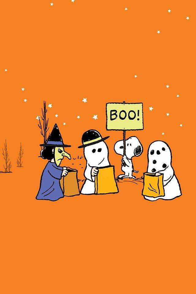 Wallpaper ipodiphone halloween wallpaper iphone snoopy halloween cute fall wallpaper