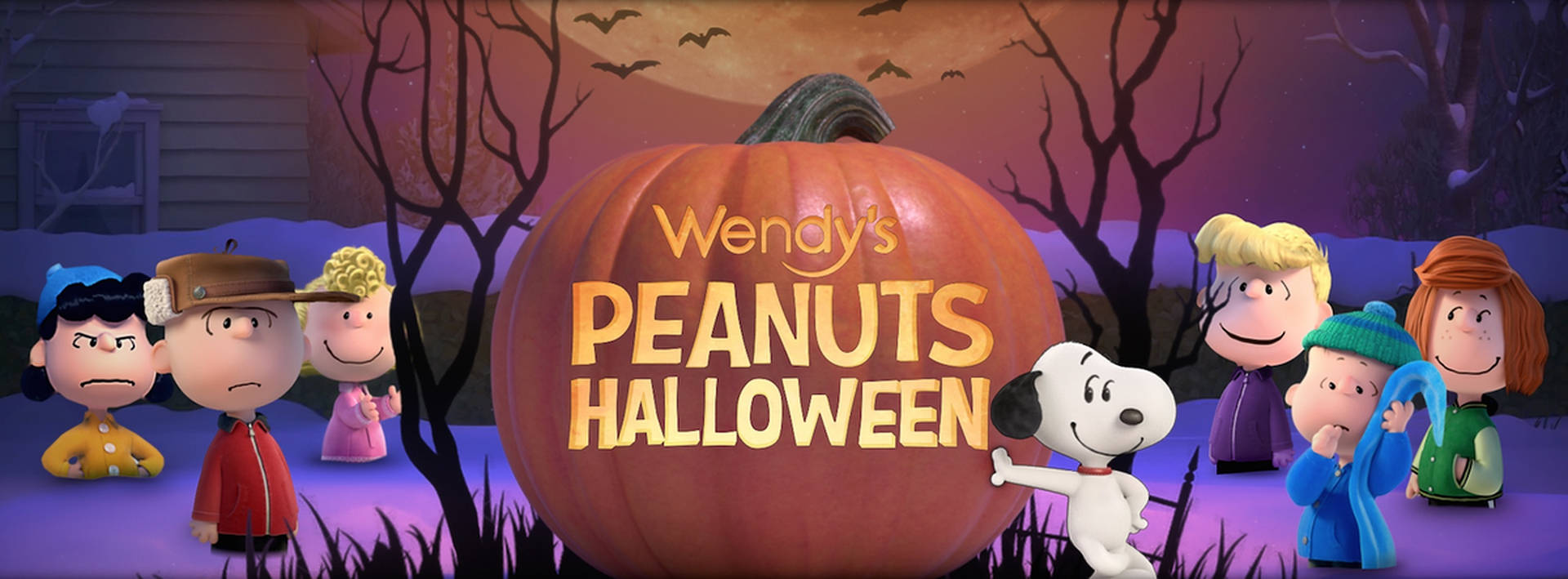 Download charlie brown wendys peanuts halloween wallpaper