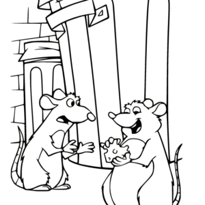 Ratatouille coloring pages printable for free download