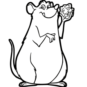 Ratatouille coloring pages printable for free download