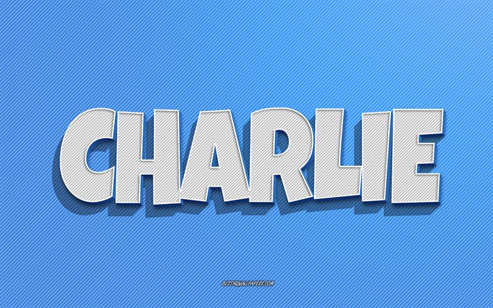 Download wallpapers charlie blue lines background wallpapers with names charlie name male names charlie greeting card line art picture with charlie name for desktop free pictures for desktop free