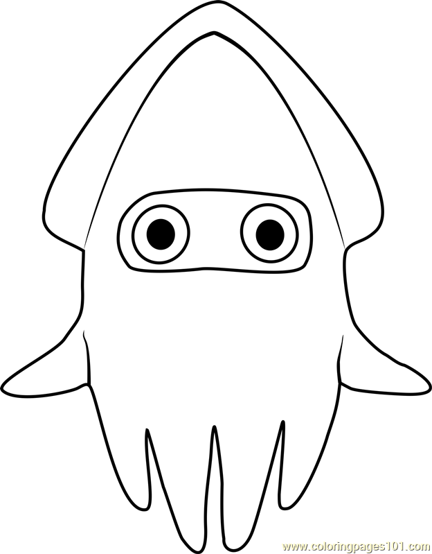 Blooper coloring page for kids