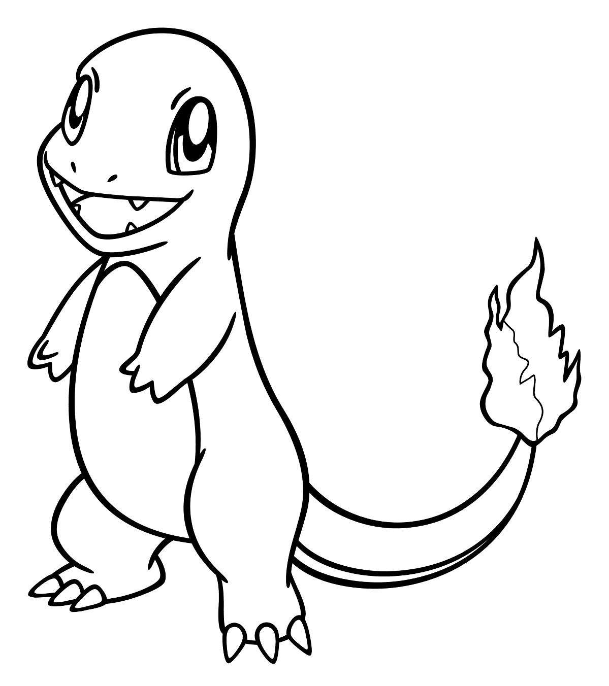 Charmander to print coloring page