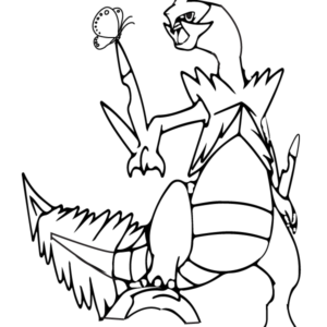 Pokemon mega evolution coloring pages printable for free download