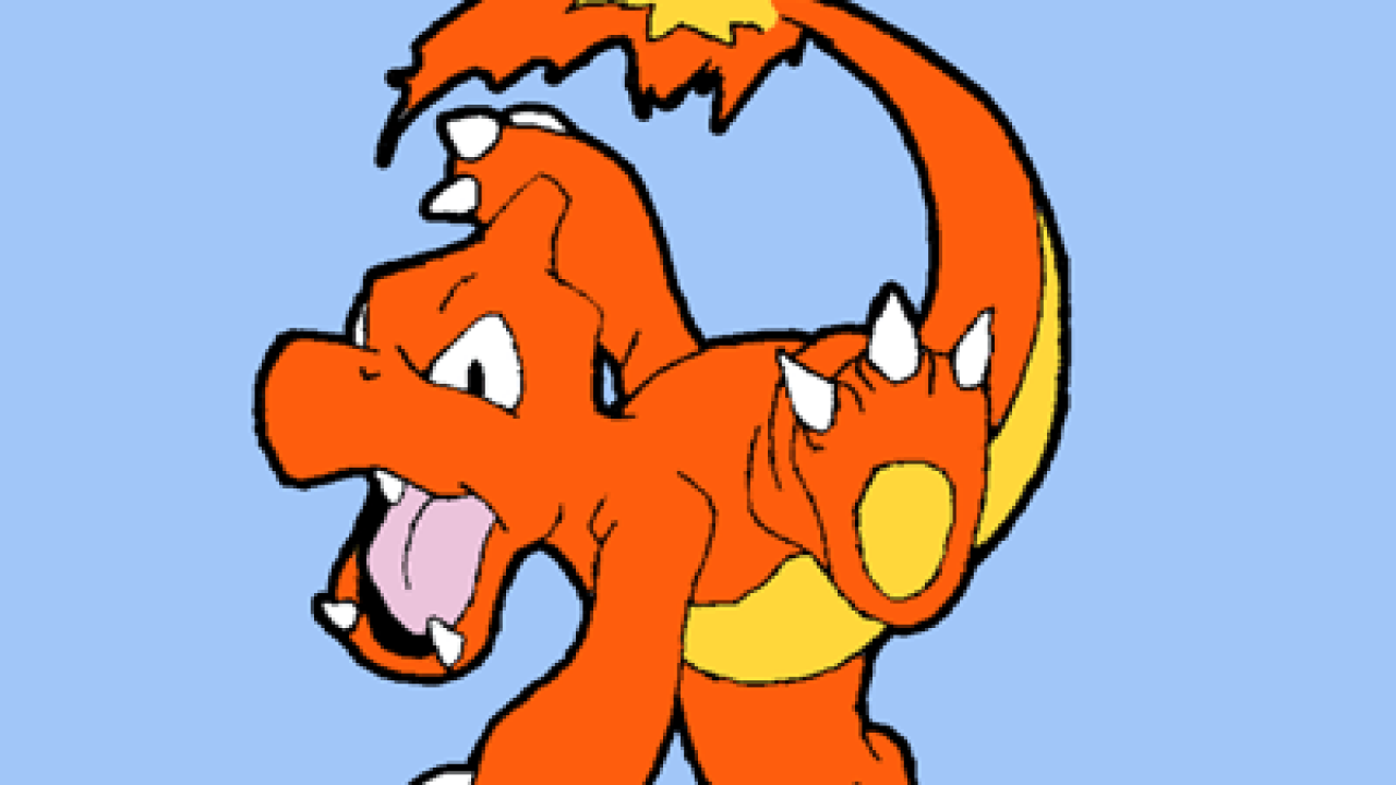 How to draw charmeleon from pokemon with easy step by step drawing lesson