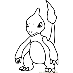 Charmeleon coloring pages for kids