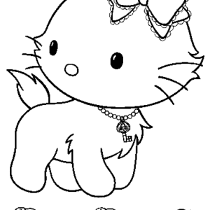 Charmmy kitty coloring pages printable for free download