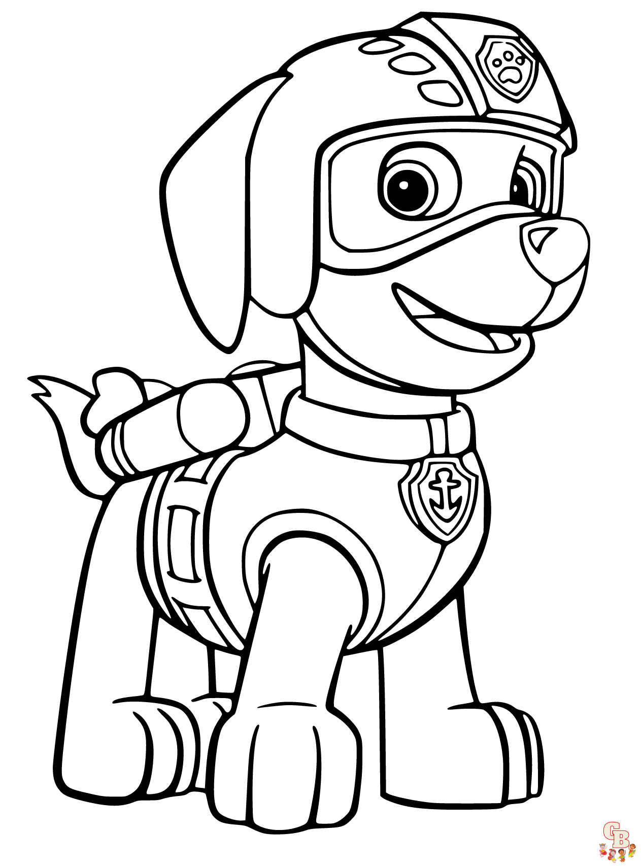 Discover the best free paw patrol coloring pages printable