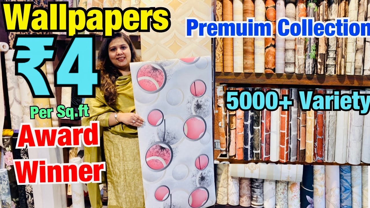 Cheapest price wallpaper market in delhi wholesaleretail d d wallpapers ankit vlogs