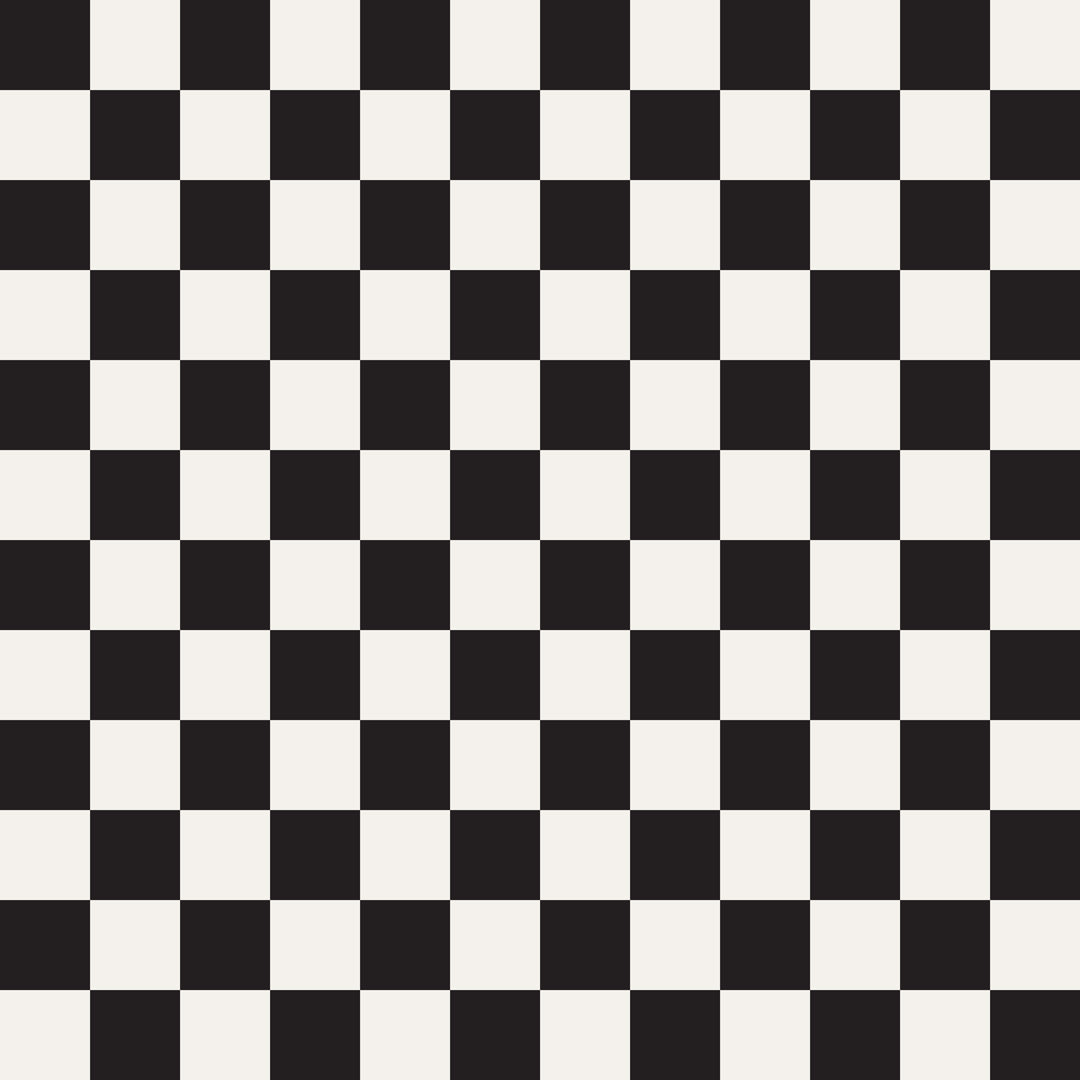 Funky black and white checkered wallpaper