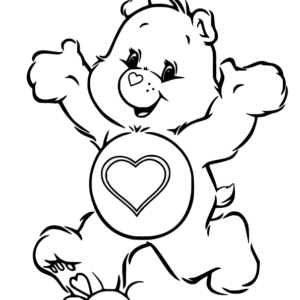 Care bears coloring pages printable for free download