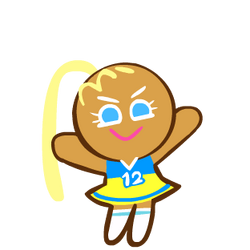 Cheerleader cookie