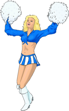 Cheerleading drawing png transparent images free download vector files