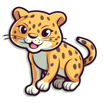 Pair of cartoon cheetah cats coloring pages outline sketch drawing vector cat drawing car drawing cartoon drawing png and vector with transparent background for free download