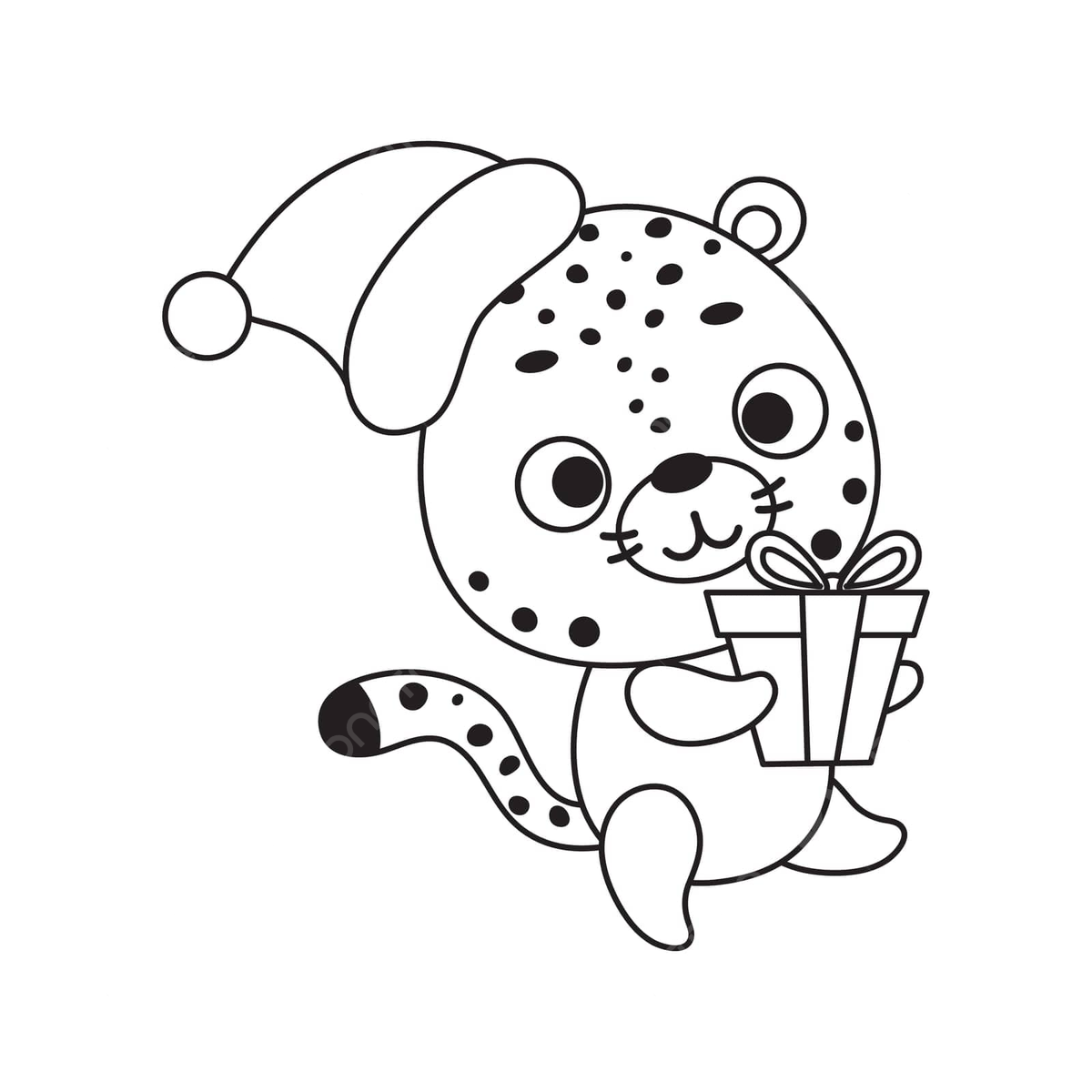 Cheetah coloring book png transparent images free download vector files