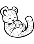 Cheetah coloring pages free coloring pages