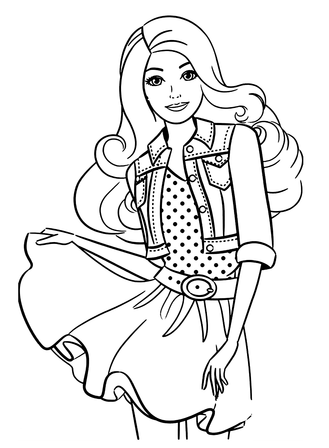 Barbie coloring pages