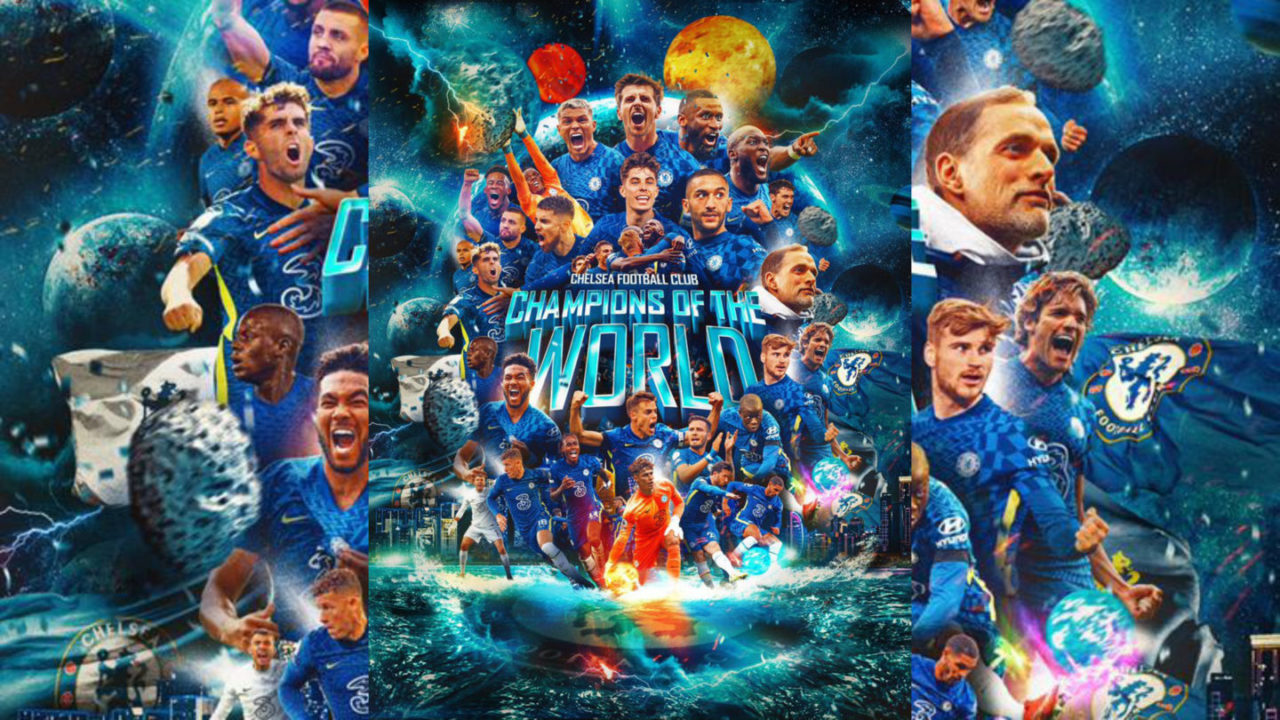 Social Media Futebol Time Chelsea Campeão Mundial 2022 PSD