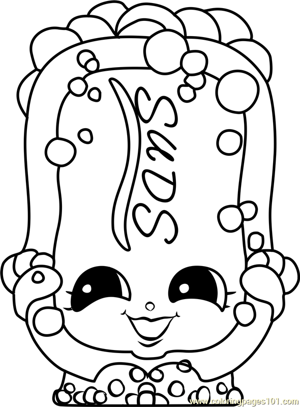 Suds shopkins coloring page shopkins coloring pages free printable shopkins colouring pages coloring pages