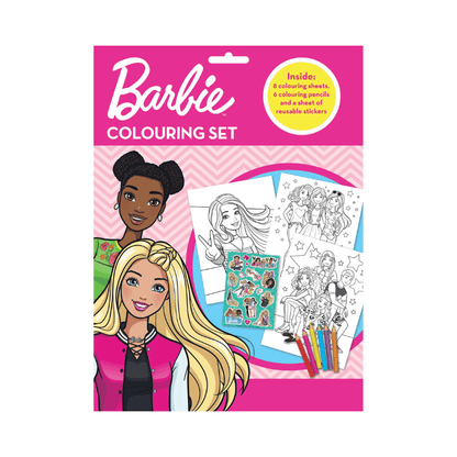 Barbie colouring set free delivery â â