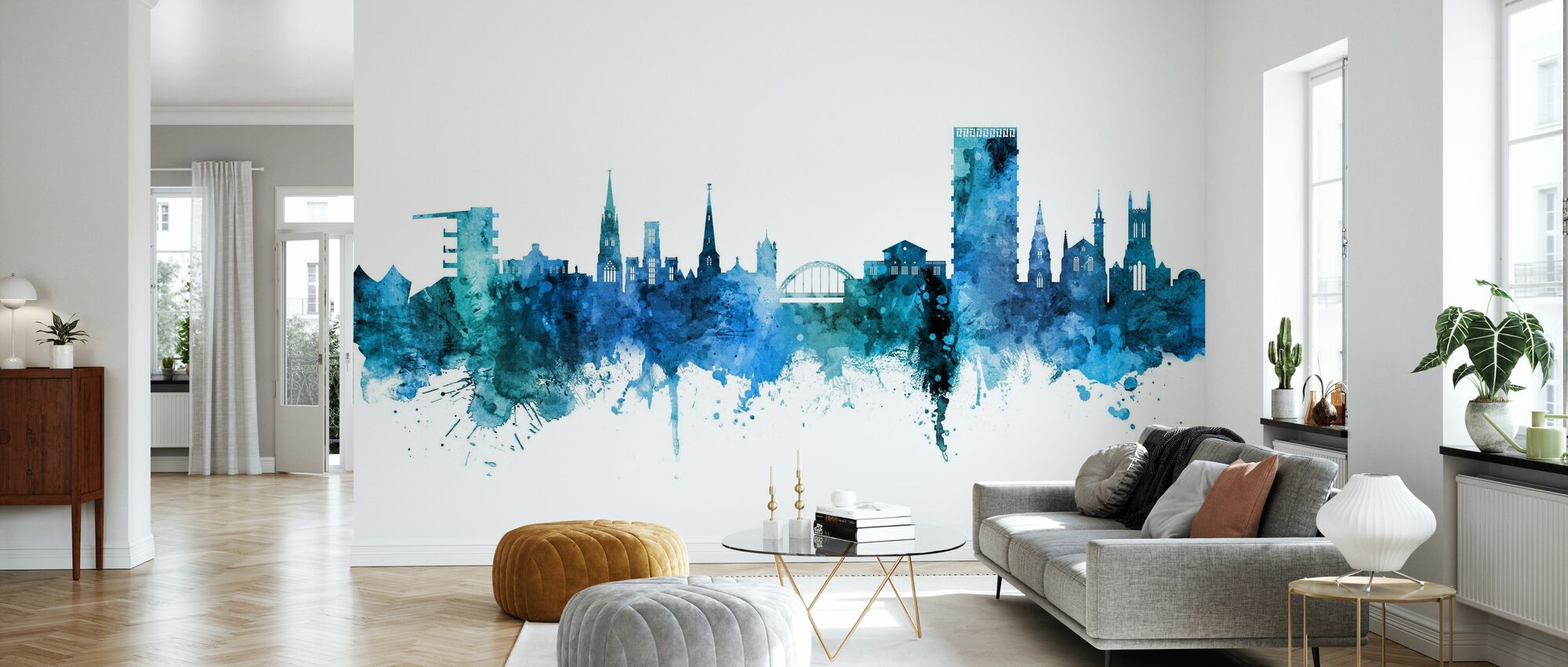 Cheltenham england skyline â remarkable wall mural â