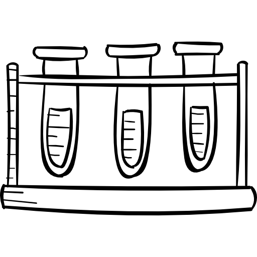 Chemical experiment chemistry science scientific education chemist icon