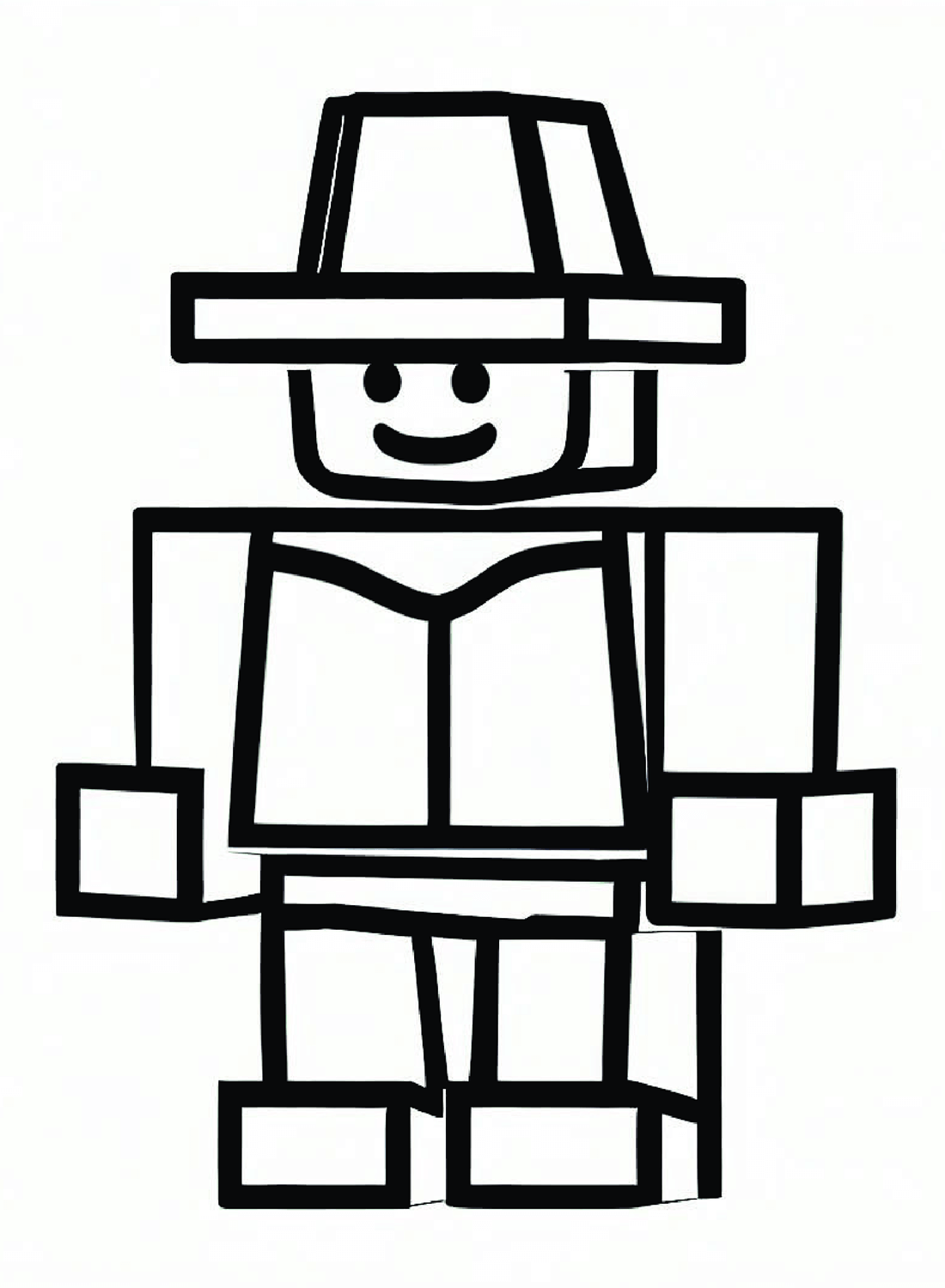 Roblox coloring pages