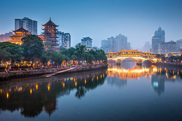 Chengdu stock photos pictures royalty