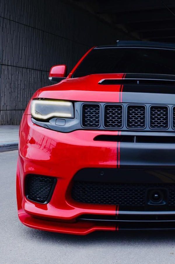 Custom jeep grand cherokee srt trackhawk lowered suvs