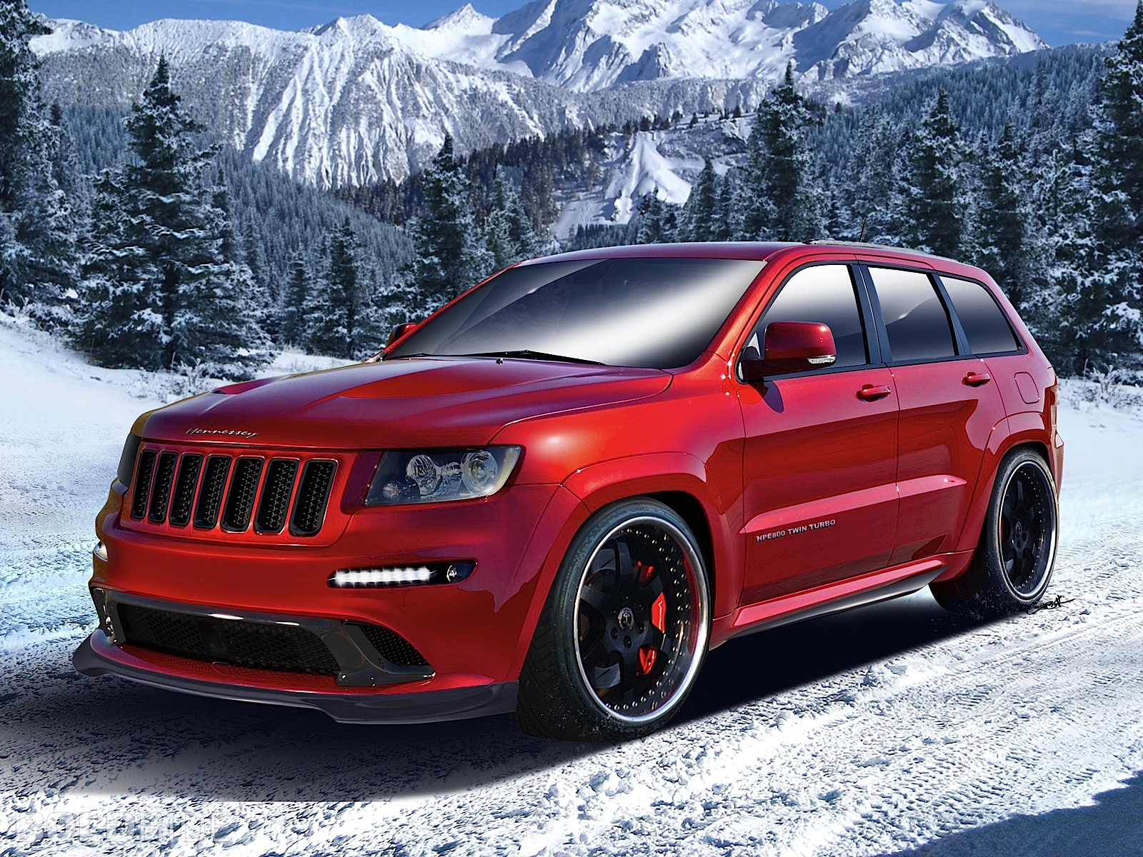 Jeep grand cherokee srt wallpapers