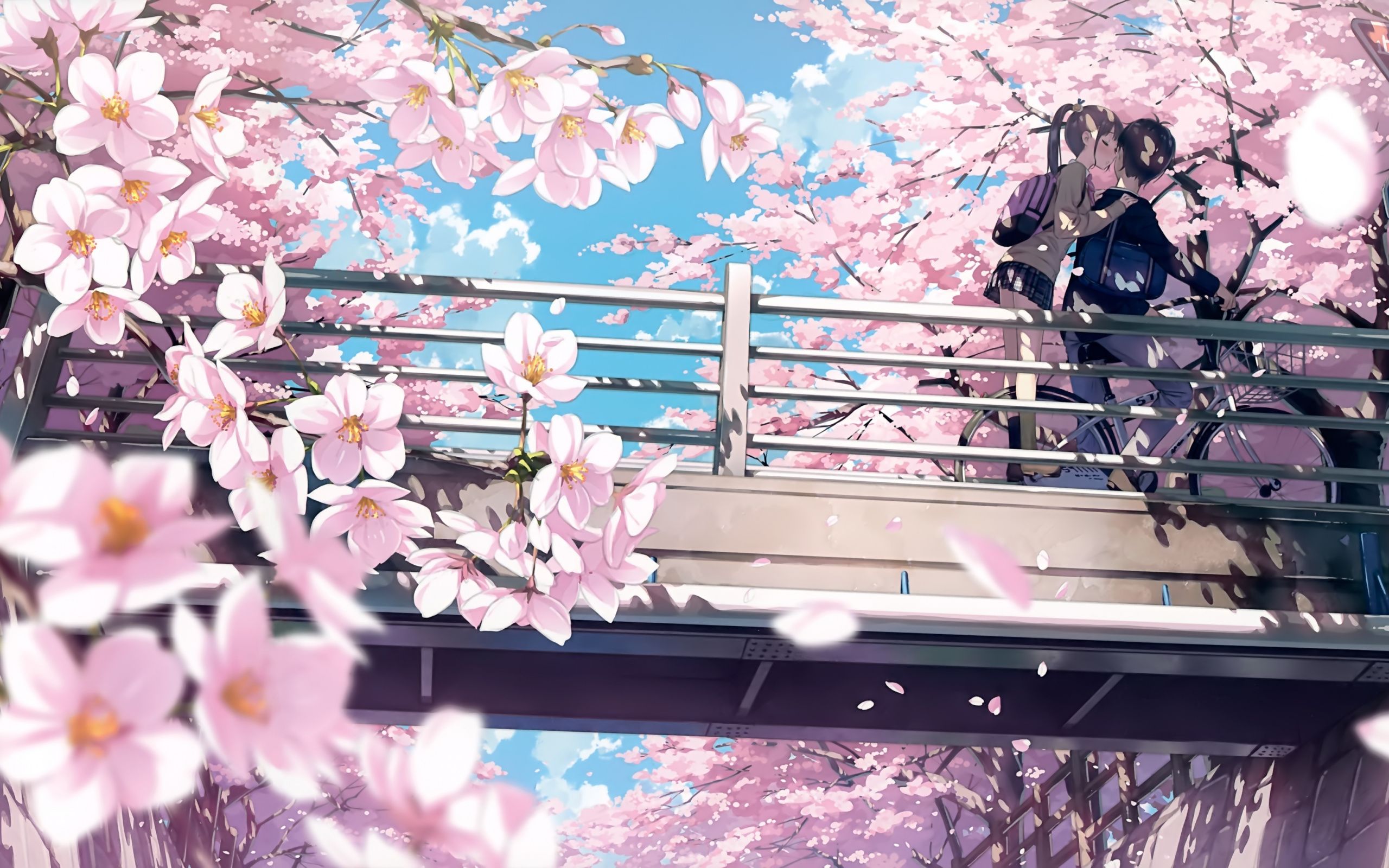 More Discrete Anime Wallpapers Anime Scenery Wallpaper Anime Cherry