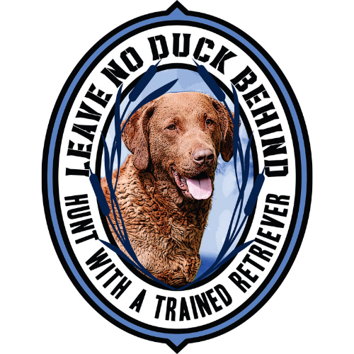 Chesapeake bay retriever decal dog hunting stickers â