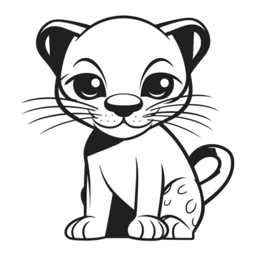 Cat outline png transparent images free download vector files