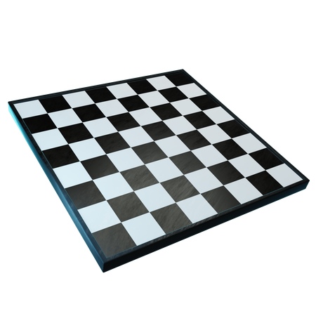 Chessboard d illustration download in png obj or blend format