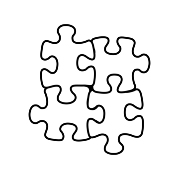 Puzzle pieces drawing png transparent images free download vector files