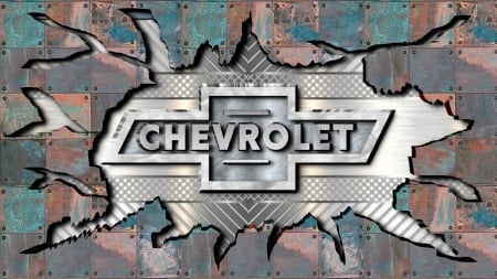 Chevy cracked steel