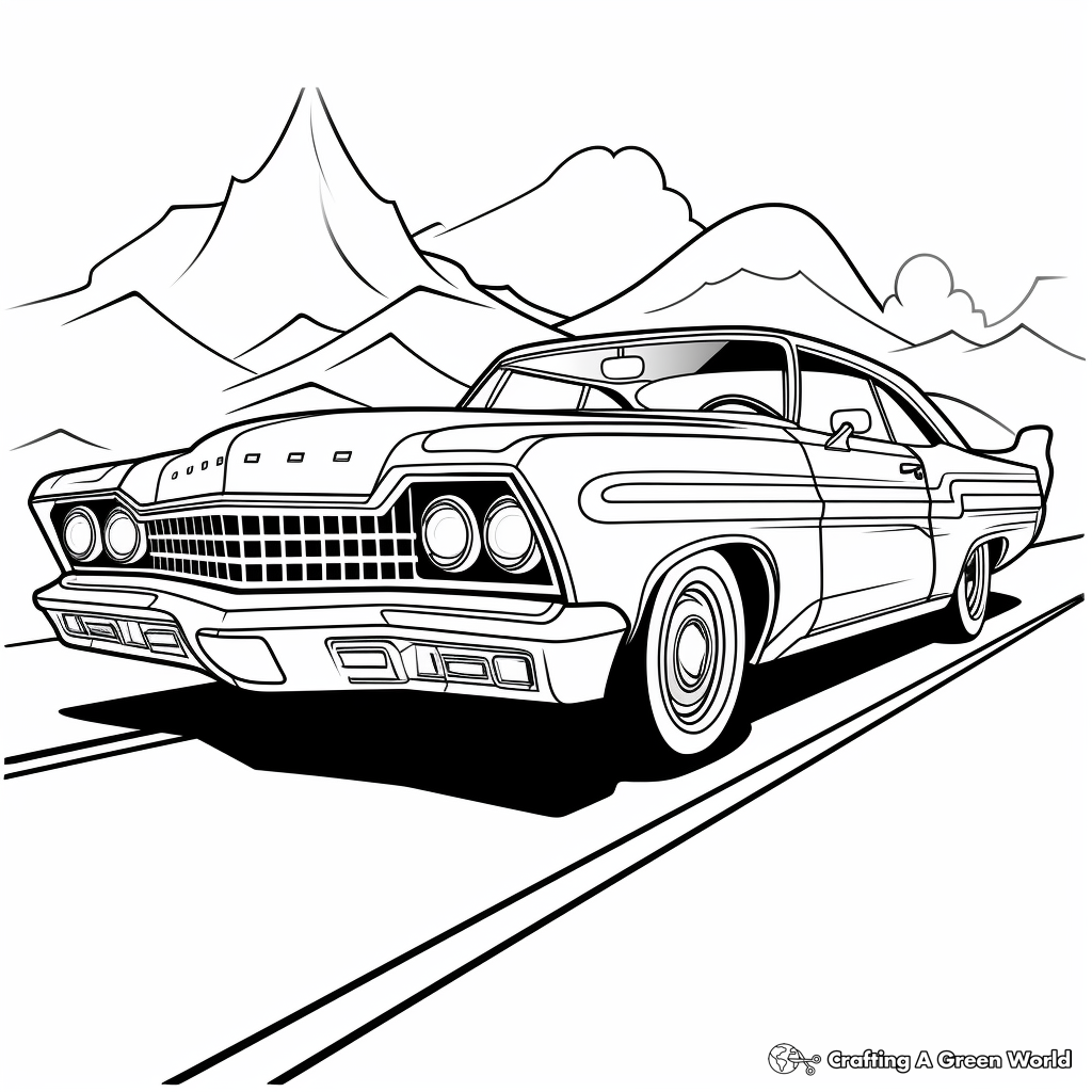 Police car coloring pages