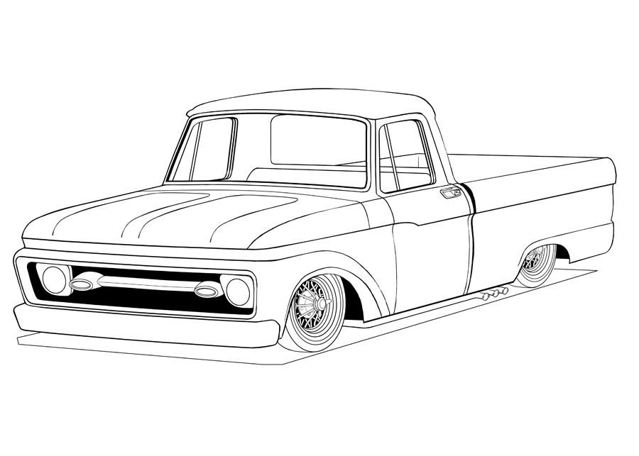 Ford truck coloring pages then block coloring the main truck coloring pages old ford truck cars coloring pages