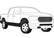 Pickup trucks coloring pages free printable pictures
