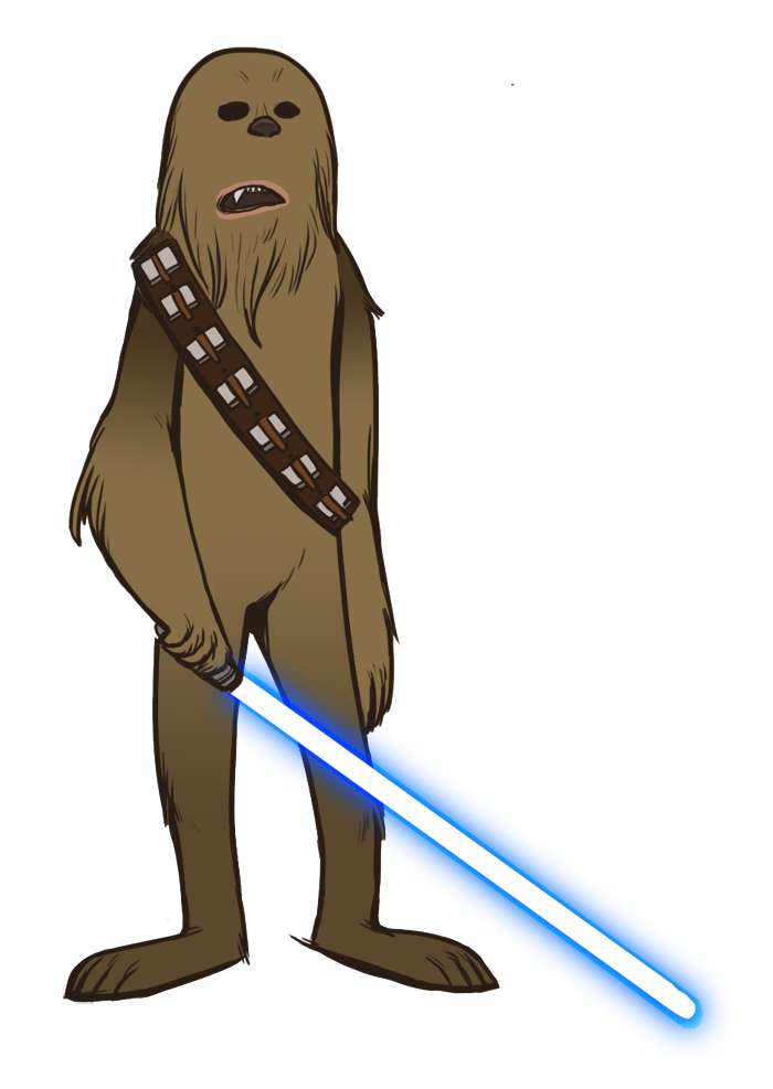 Chewbacca clipart find your favorite wookiee images