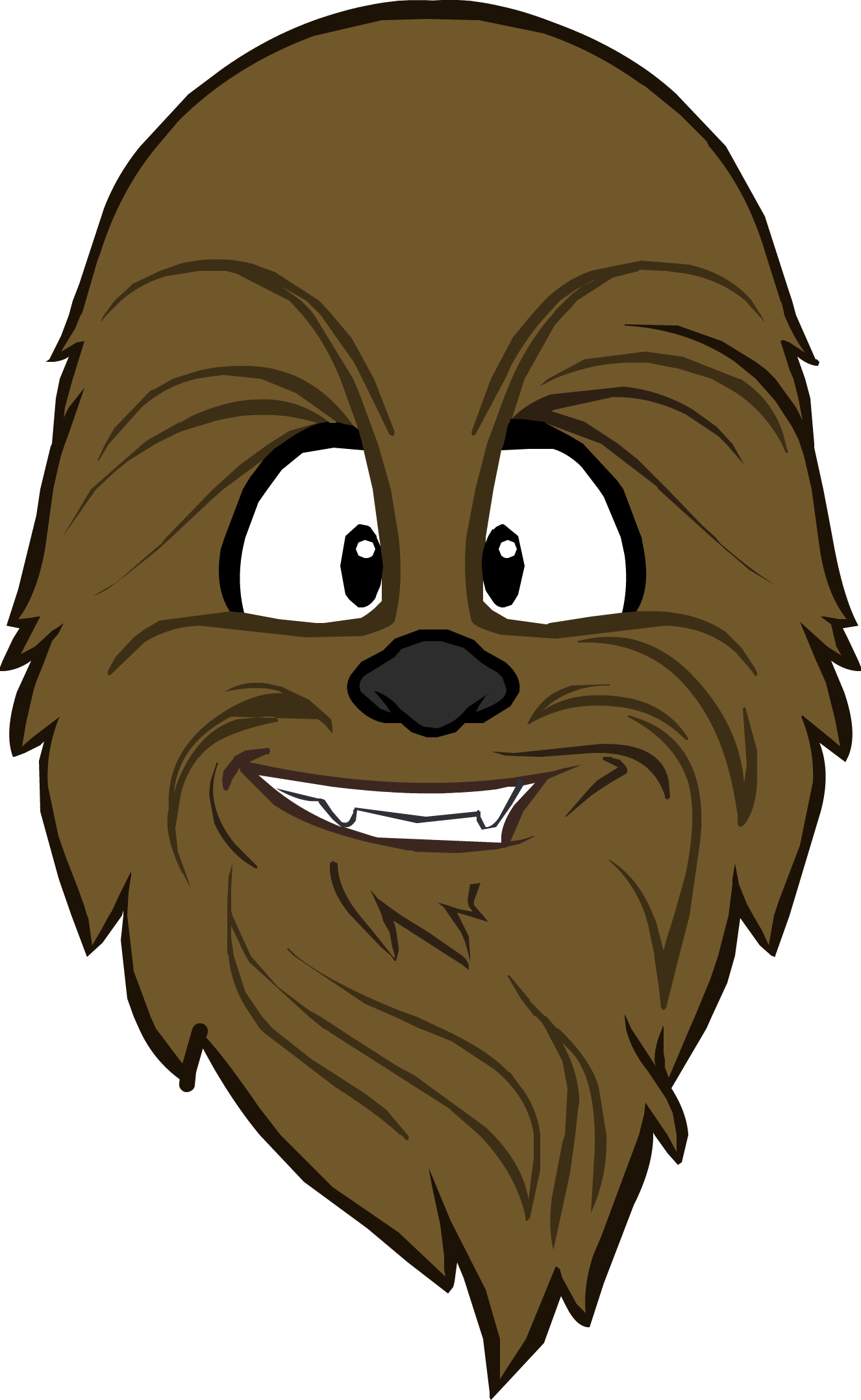 Chewbacca wookiee drawing cartoon