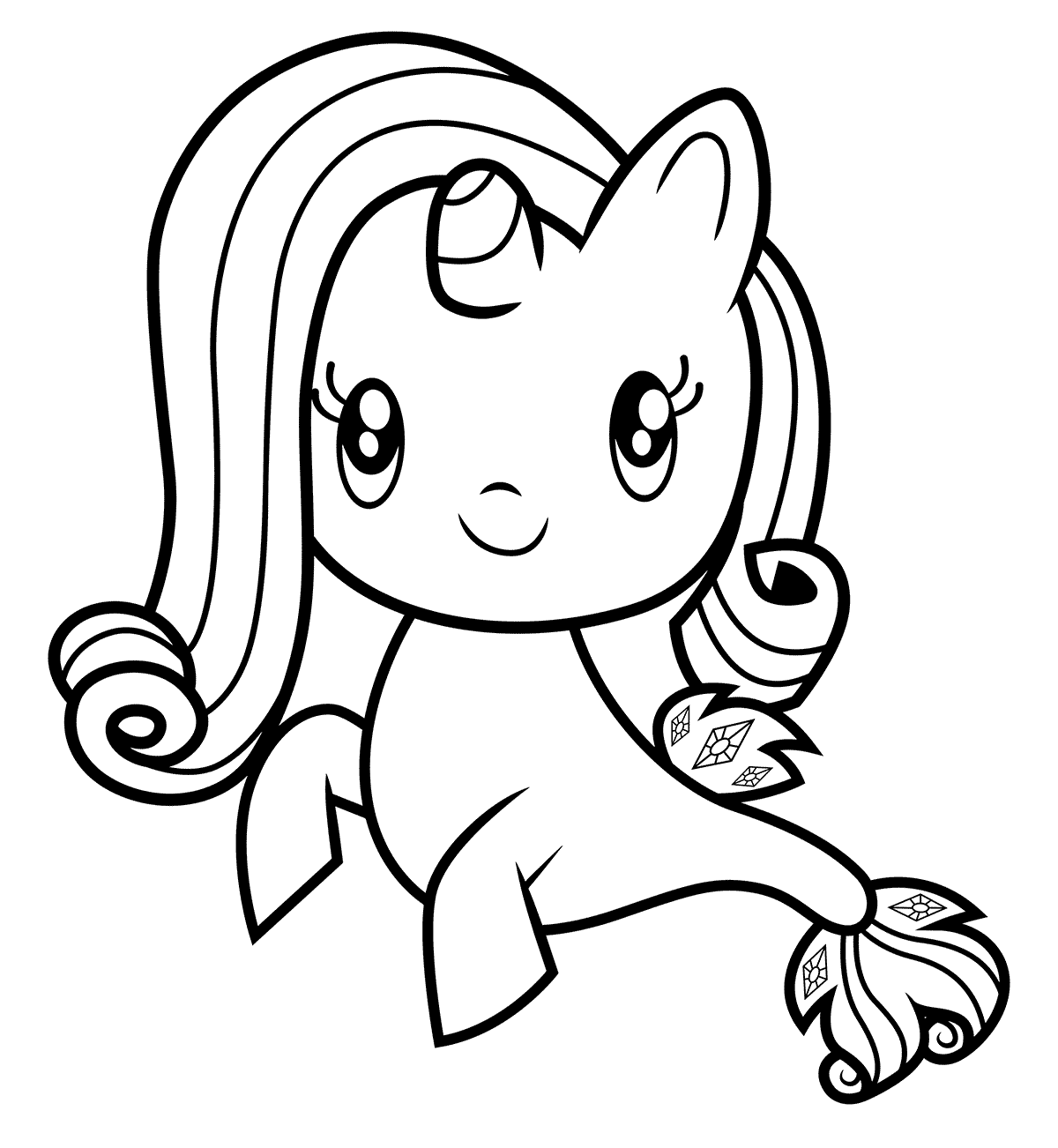 Rarity coloring pages