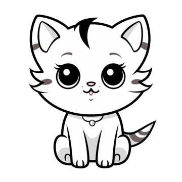 Cat cartoon doodle kawaii anime coloring page cute illustration drawing clipart character chibi manga ics cat drawing car drawing anime drawing png transparent image and clipart for free download