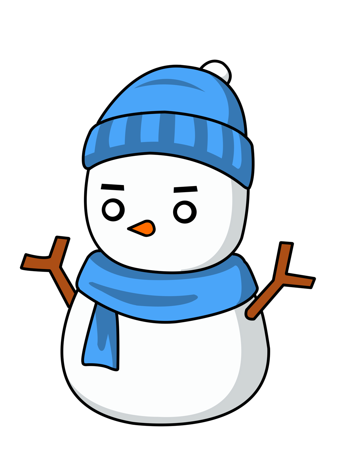 Free snowman clipart snowman coloring pages snowman snowman images