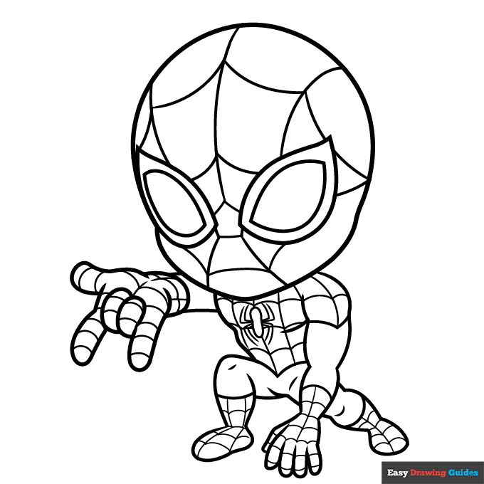 Free printable chibi coloring pages for kids