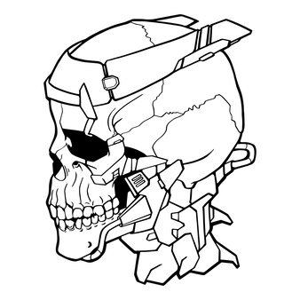 Page ghost with knife coloring page images