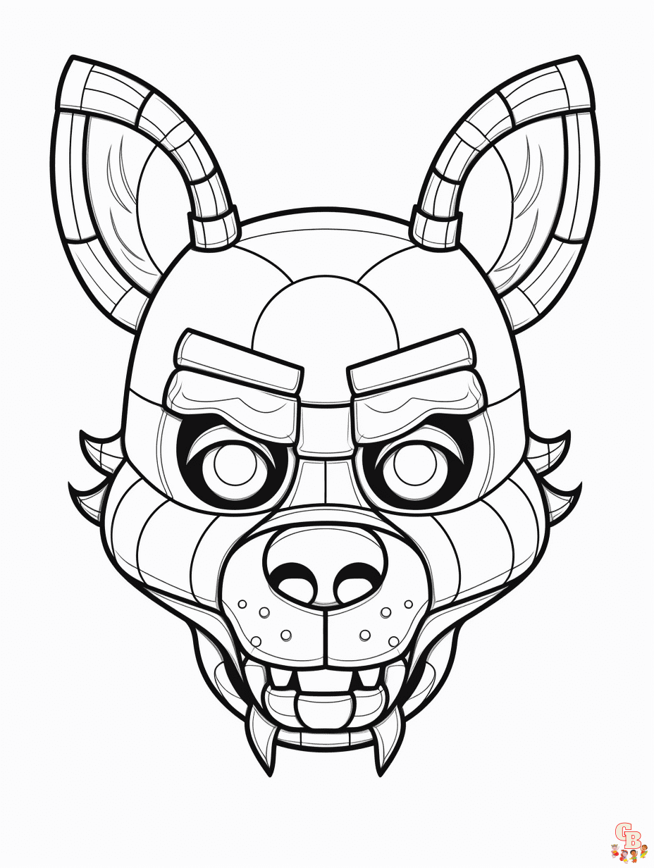 Five nights at freddys coloring pages unleash your creativity